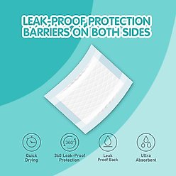 COCOYO Side Leak-Proof Booster Dog Training Pads, Large, 100 Count slide 2 of 6