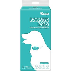 COCOYO Side Leak-Proof Booster Dog Training Pads, Large, 100 Count