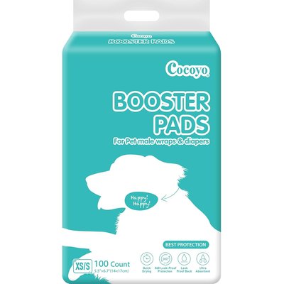 COCOYO COCOYO Side Leak-Proof Booster Dog Training Pads, X-Small/Small,100 Count