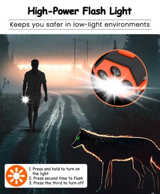 Show full view: VIVIPAL 2-in1 Ultrasonic Indoor/Outdoor Dog Bark Deterrent Device slide 5 of 10