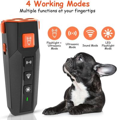 Show full view: VIVIPAL 2-in1 Ultrasonic Indoor/Outdoor Dog Bark Deterrent Device slide 2 of 10