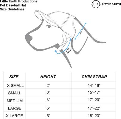 Show full view: Littlearth NHL Dog & Cat Pet Baseball Hat, Medium, Boston Bruins slide 2 of 3