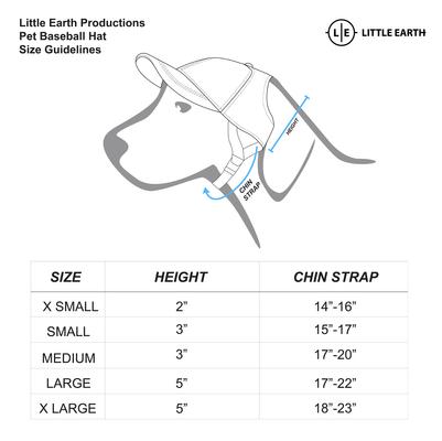 Show full view: Littlearth NHL Dog & Cat Pet Baseball Hat, Large, Buffalo Sabres slide 2 of 3