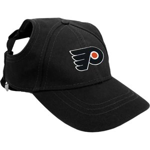 Littlearth NHL Dog & Cat Pet Baseball Hat, Large, Philadelphia Flyers
