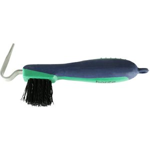 Horze Soft Grip Horse Hoof Pick, Dark Blue