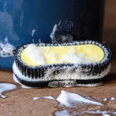 Show full view: Horze Sponge Horse Brush, Black slide 3 of 3