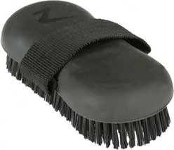 Horze Sponge Horse Brush, Black