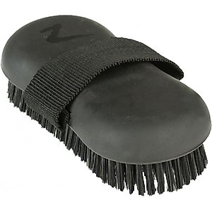 Horze Sponge Horse Brush, Black
