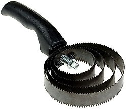 Horze Reversible Metal Curry Horse Comb, Black