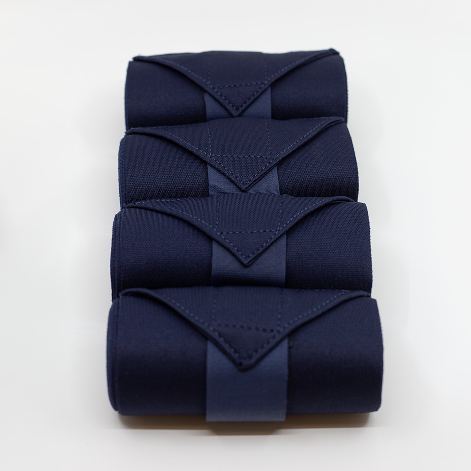 Shires Equestrian Products ARMA Standing Horse Wraps, Navy, 12-in