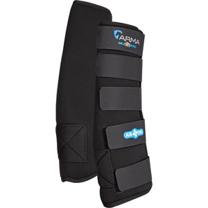 Shires Equestrian Products ARMA Horse Mud Socks, Black, X-Full