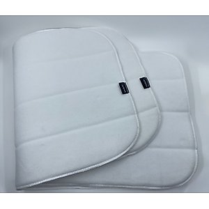 Shires Equestrian Products ARMA Pillow Horse Wraps, White, 14 x 30-in