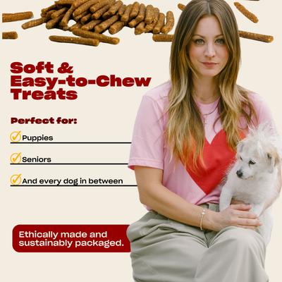 Show full view: OH NORMAN WTF Beef High Protein Jerky Dog Treats, 6-oz box slide 4 of 12
