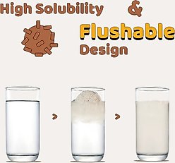 Happy & Polly Unscented Clumping Tofu Cat Litter, 5.5-lb bag slide 2 of 9