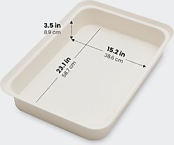 Mr. Catman Sifting Litter Box with Sifter Pan & Waste Storage Tray, Dark Grey, X-Large slide 2 of 9