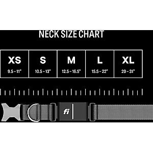 Fi Series 3 Kit Dog GPS Tracking Collar, Gray, X-Small: 9.5 to 11-in neck, 3/4-in wide