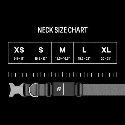Show full view: Fi Series 3 Kit Dog GPS Tracking Collar, Gray, X-Small: 9.5 to 11-in neck, 3/4-in wide slide 5 of 7