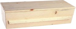 Titan Casket Pine Pet Casket, Pine, 2-ft