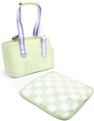 Show full view: florence by mills Florence Dog Tote, Green, Small slide 3 of 4