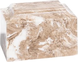 Titan Casket Sand Paw Cultured Marble Pet Urn, Sand, X-Large slide 2 of 4