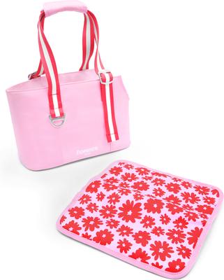 Show full view: florence by mills Florence Dog Tote, Pink, Large slide 6 of 8