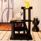 Show in main carousel: Happy & Polly Nightfall 40-in Plush Cat Tree, Black slide 5 of 11