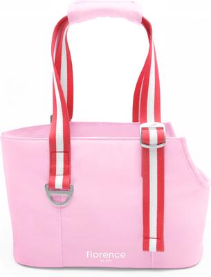 Show full view: florence by mills Florence Dog Tote, Pink, Large slide 2 of 8