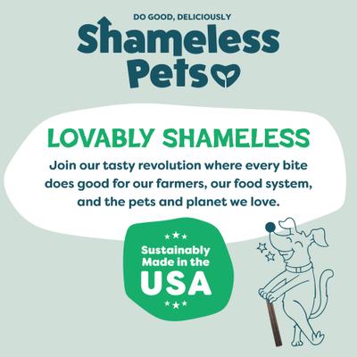 Show full view: Shameless Pets Dental Sticks Chicken & Mint Dog Treats, 8 count slide 9 of 10