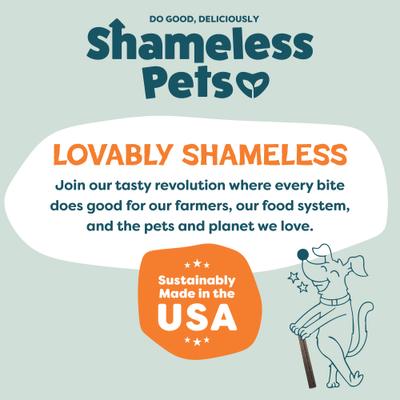 Show full view: Shameless Pets Dental Sticks Carrot & Mint Dog Treats, 8 count slide 9 of 11