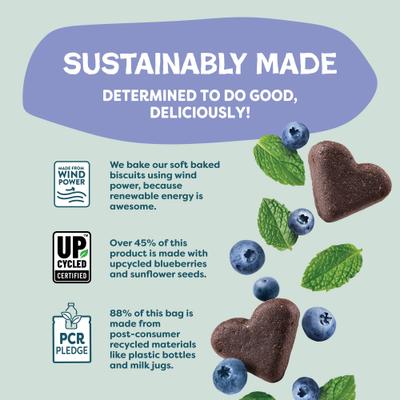 Show full view: Shameless Pets Blueberry & Mint Soft Baked Dog Treats, 6-oz bag slide 8 of 11