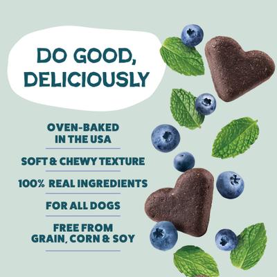 Show full view: Shameless Pets Blueberry & Mint Soft Baked Dog Treats, 6-oz bag slide 4 of 11