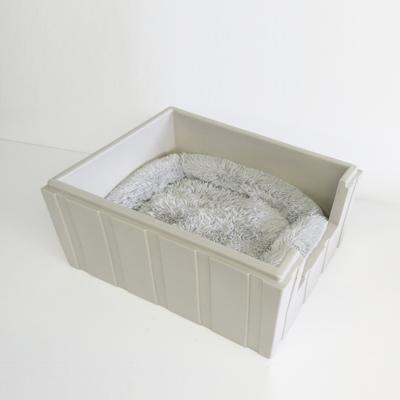 Show full view: Dog Palace Cat Palace Insulated Cat House with Calming Bed slide 3 of 10