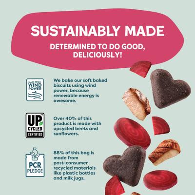 Show full view: Shameless Pets Duck & Beet Soft Baked Dog Treats, 6-oz bag slide 8 of 11