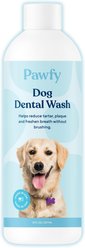 Pawfy Dog Dental Wash, 8-fl oz bottle