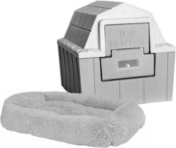 Dog Palace Hunter Insulated Dog House with Calming Bed