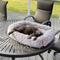 Show in main carousel: Dog Palace Deluxe Calming Dog Bed, Light Grey, Small slide 5 of 6
