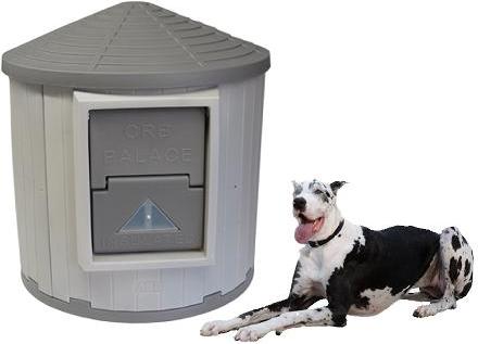 Show full view: Dog Palace CRB Palace Insulated Dog House with Calming Bed slide 7 of 11
