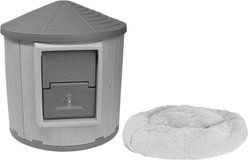 Dog Palace CRB Palace Insulated Dog House with Calming Bed