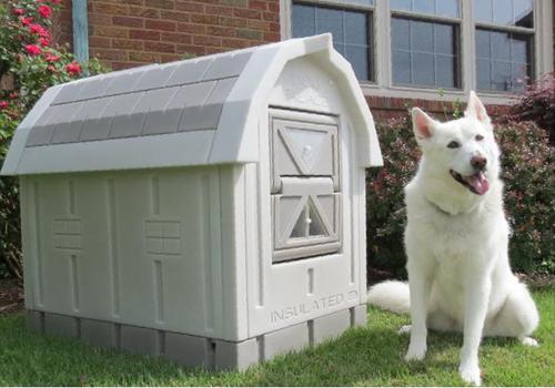 Show full view: Dog Palace Insulated Dog House with Calming Bed slide 6 of 9