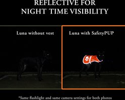 SafetyPUP XD Urban Reflective Dog Vest, Pink, Medium slide 2 of 6