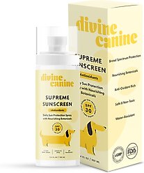 Divine Canine Daily Supreme + Antioxidants SPF 30 Dog Sunscreen, 3.4-fl oz spray