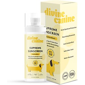 Divine Canine Daily Supreme + Antioxidants SPF 30 Dog Sunscreen, 3.4-fl oz spray