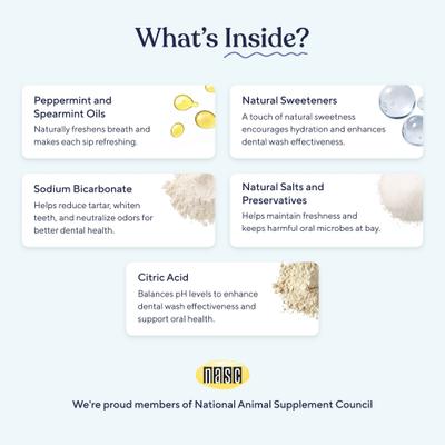 Show full view: Pawfy Dog Dental Wash, 8-fl oz bottle slide 4 of 9