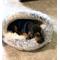 Show in main carousel: Dog Palace Nursery Anti-Anxiety Covered Dog & Cat Bed, Light Grey slide 4 of 7