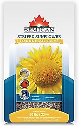 Semican Striped Sunflower Wild Bird Food, 50-lb bag