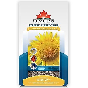 Semican Striped Sunflower Wild Bird Food, 50-lb bag
