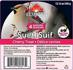 Semican Cherry Suet Wild Bird Treat, 12.15-oz cake
