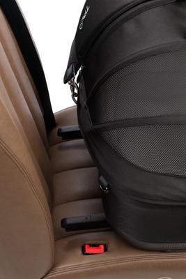 Show full view: Tavo Pets Maeve iso Travel System Dog & Cat Car Seat, Onyx, iso5x slide 4 of 9