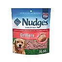 Blue Buffalo Nudges Grillers Natural Salmon Soft Chewy Dog Treats, 16-oz bag