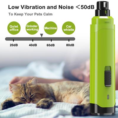 Show full view: PATPET Steel Grit Dog & Cat Nail Grinder, Green slide 5 of 7